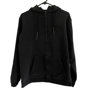 Cloak Hidden in Plain Sight Full Zip Zip Hoodie Black Women Size M Utility GUC